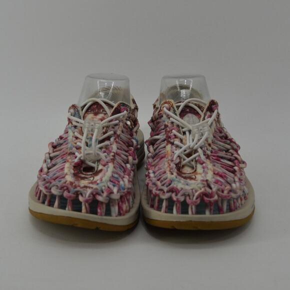 Keen Uneek Canvas Womens Sz 9 Cord Classic Sandals Tie-dye - Picture 8 of 13
